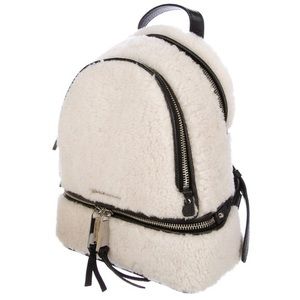 NWOT Michael Kors Lambskin Sherpa backpack